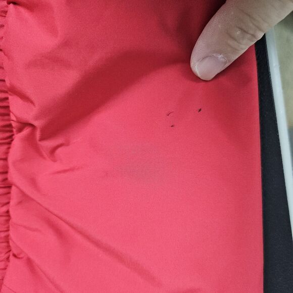 Footjoy Dryjoys Golf Rain Jacket Red Size L Short Sleeve Talking‎ Stick Logo - Picture 16 of 16